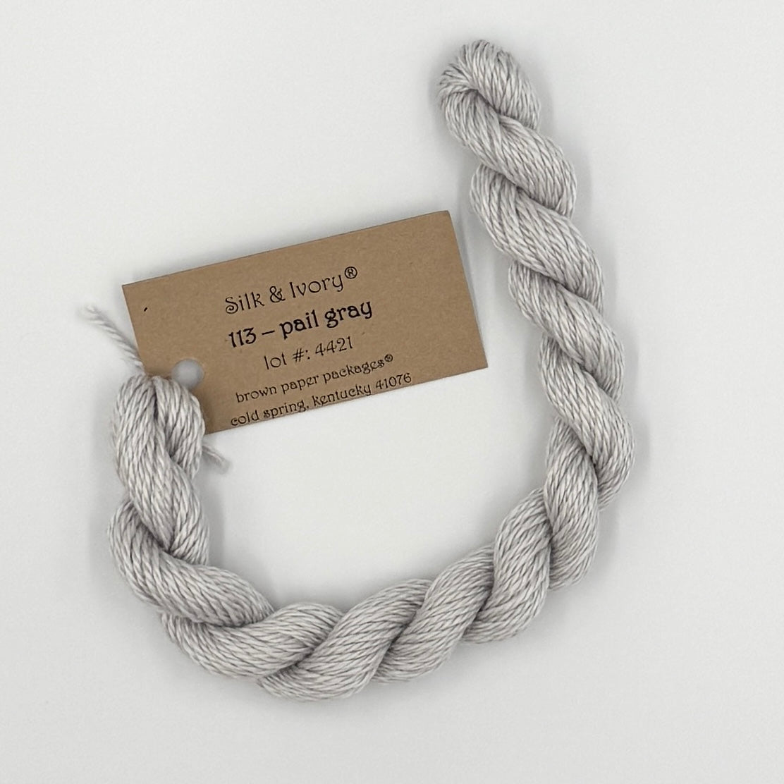Silk & Ivory 113 Pail Gray
