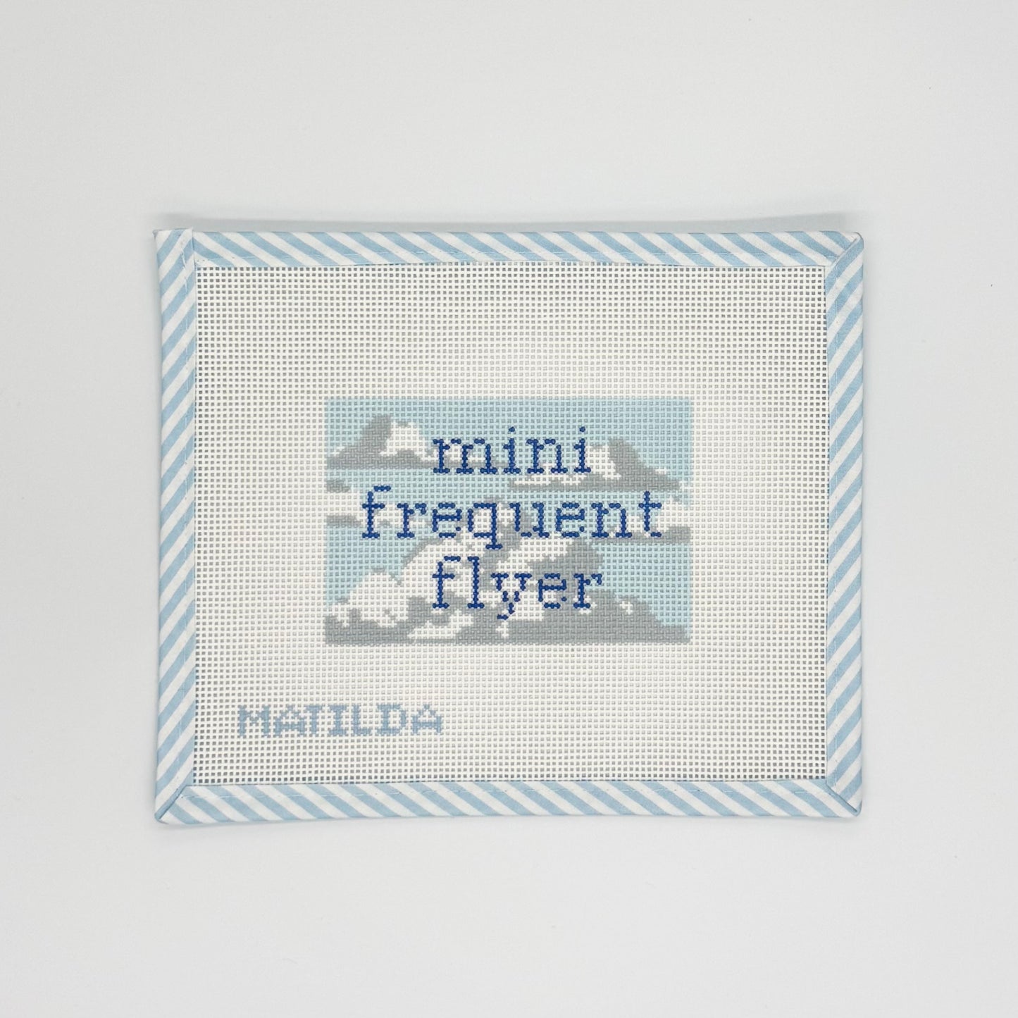 Blue Mini Frequent Flyer Passport Insert