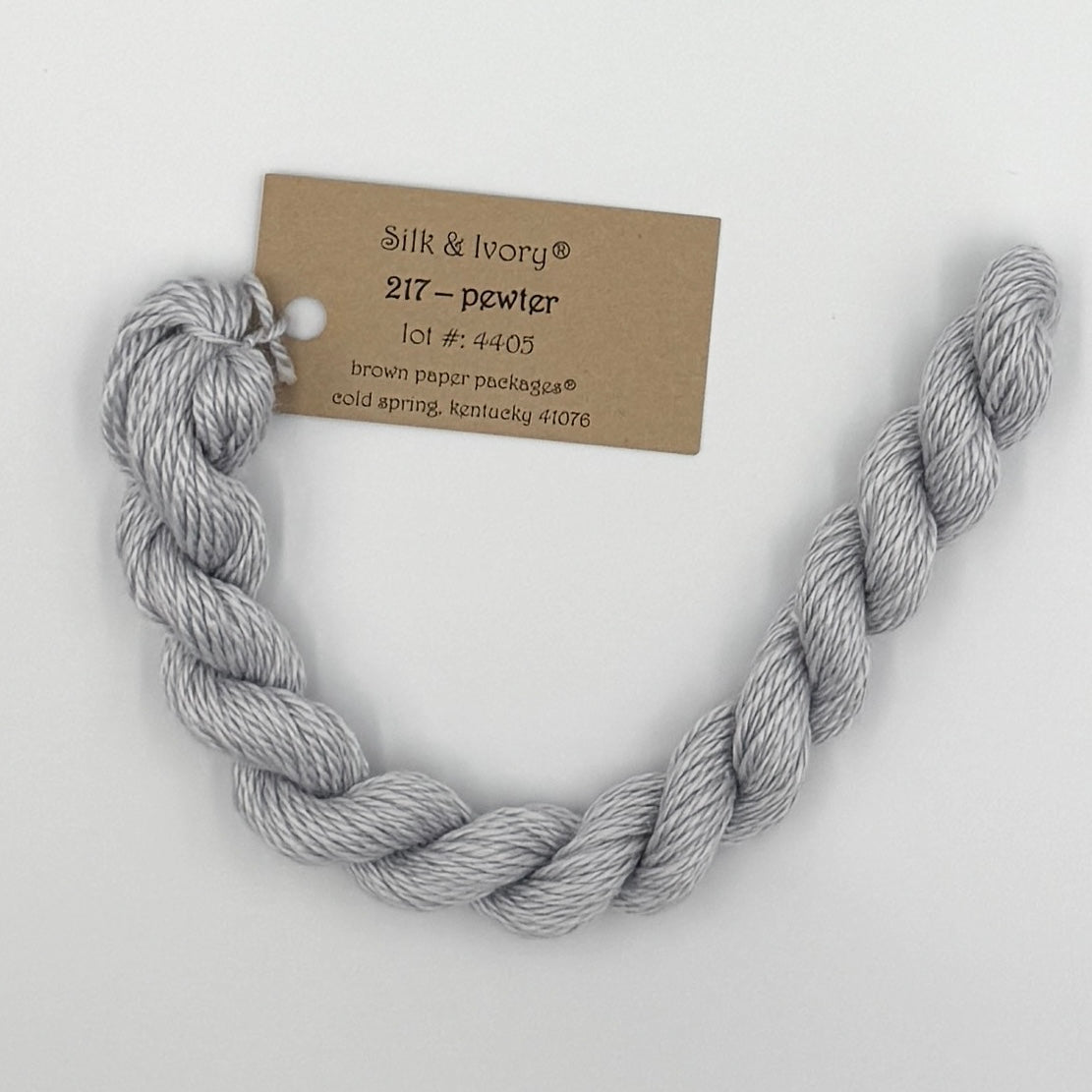 Silk & Ivory 217 Pewter