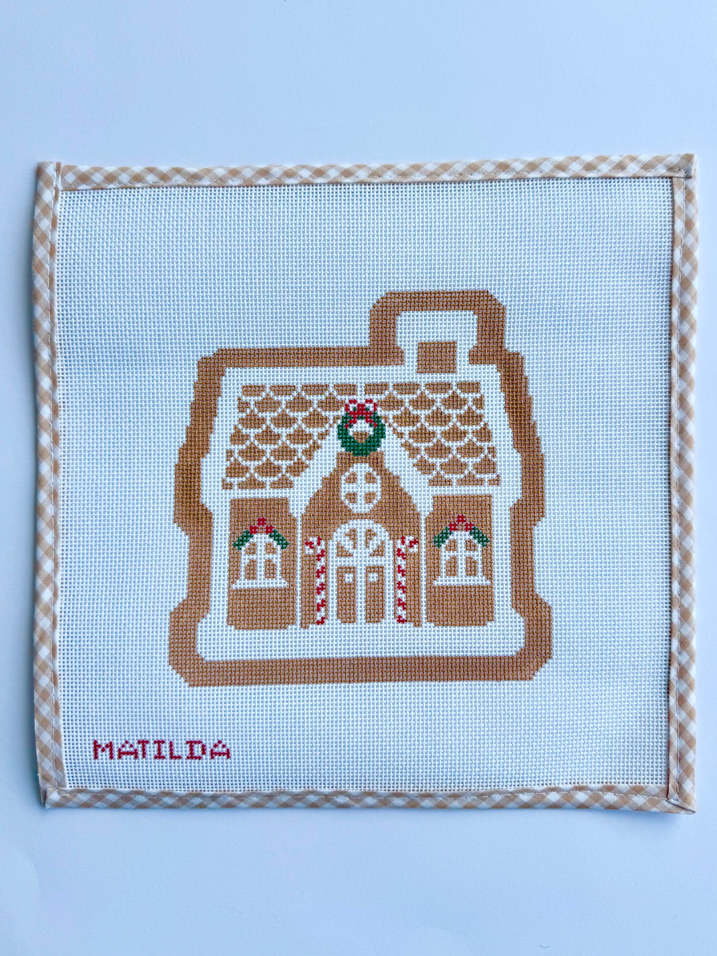 Gingerbread House with Wreath