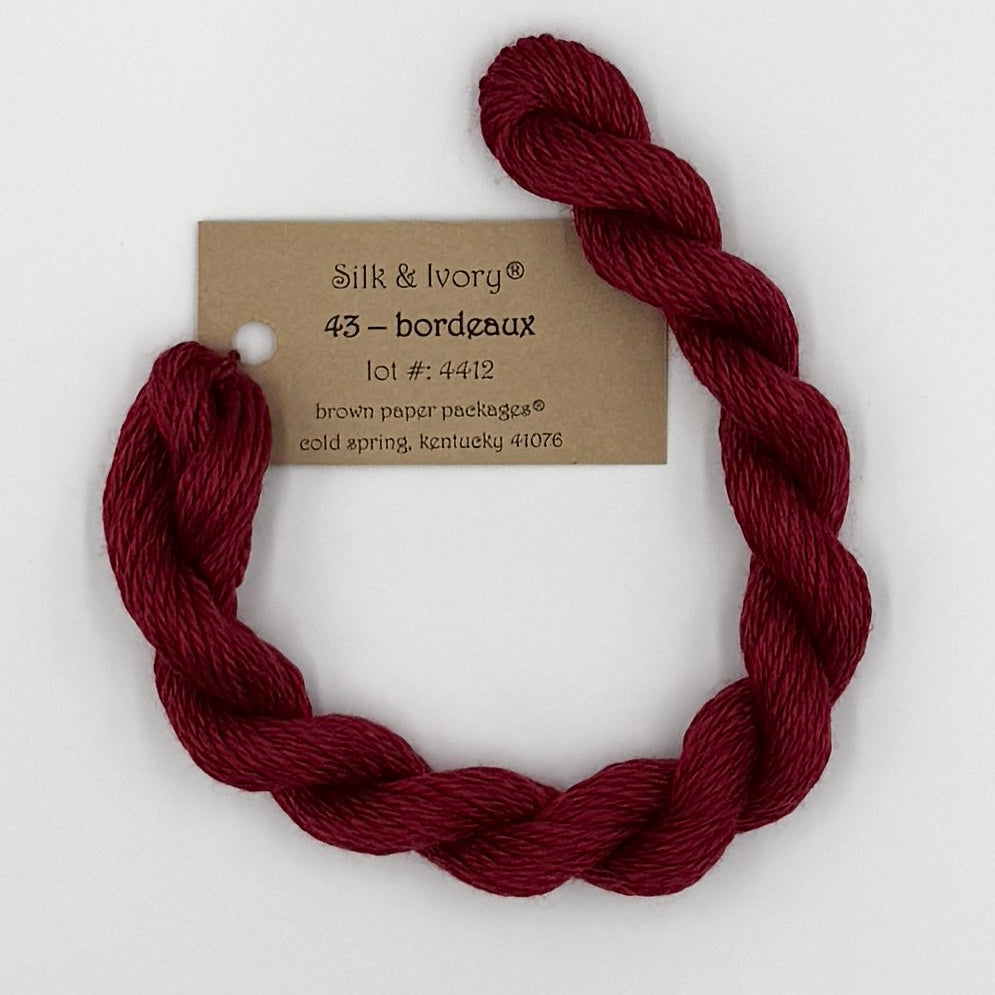 Silk & Ivory 43 Bordeaux
