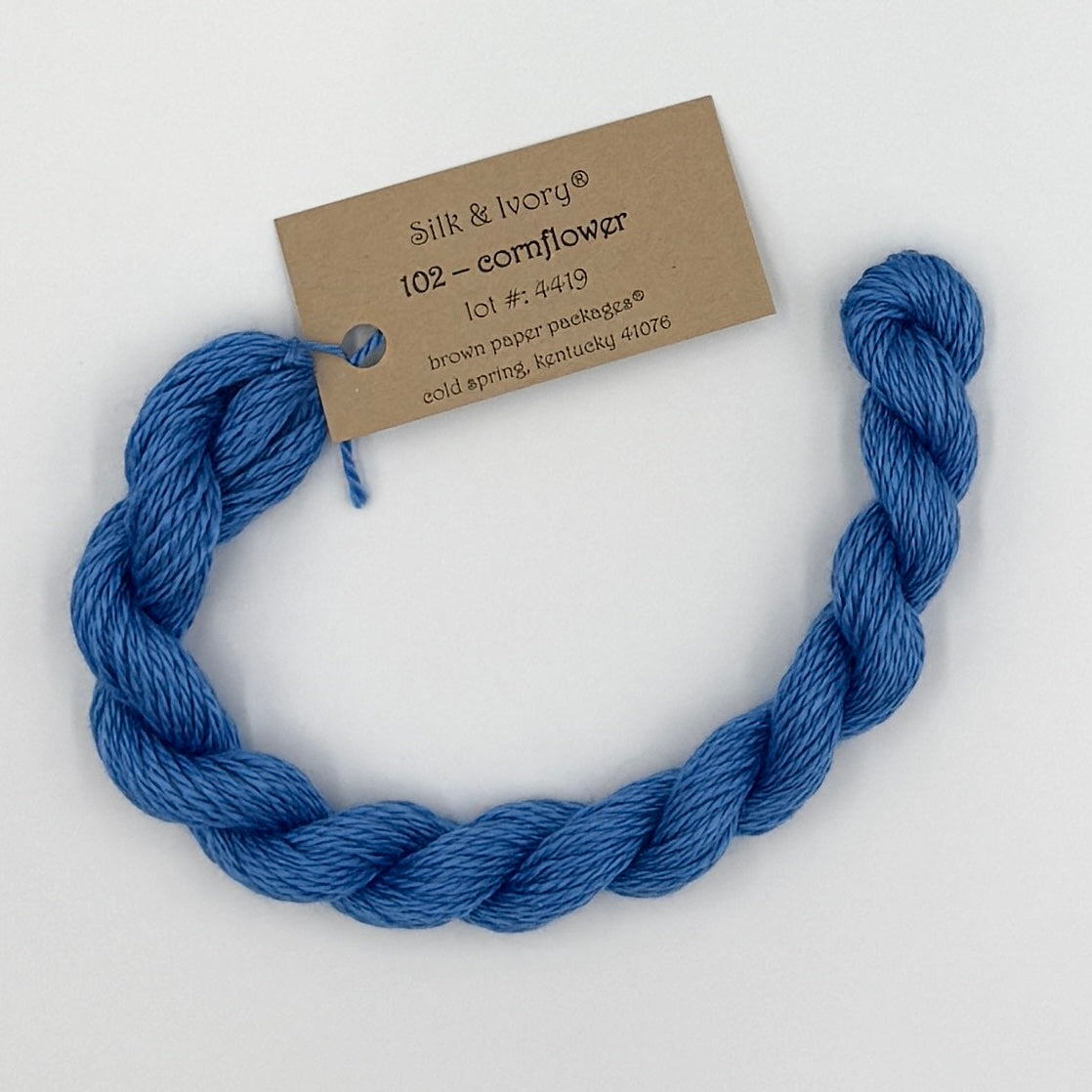 Silk & Ivory 102 Cornflower