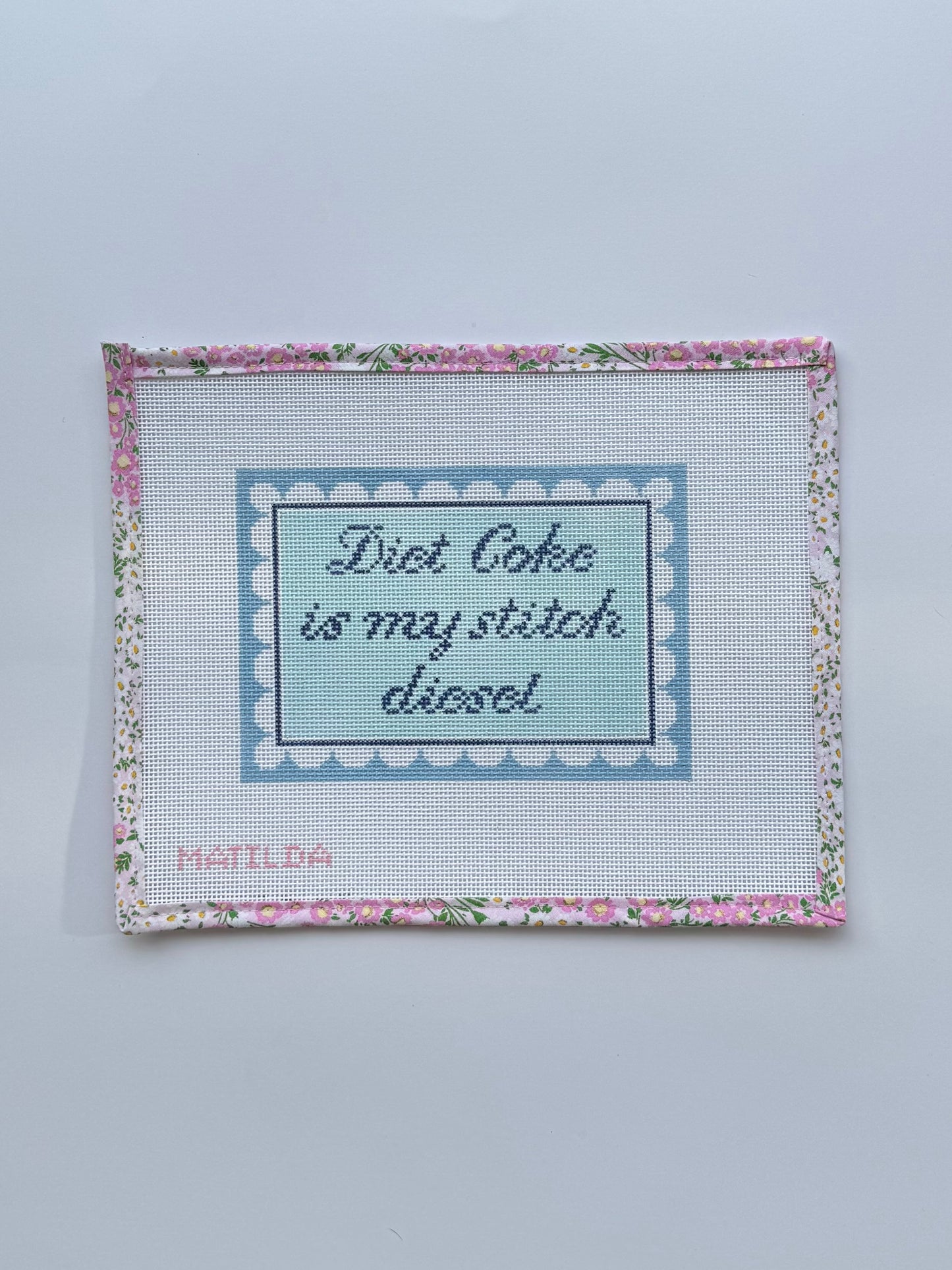 Diet Coke is My Stitch Diesel Small Canvas