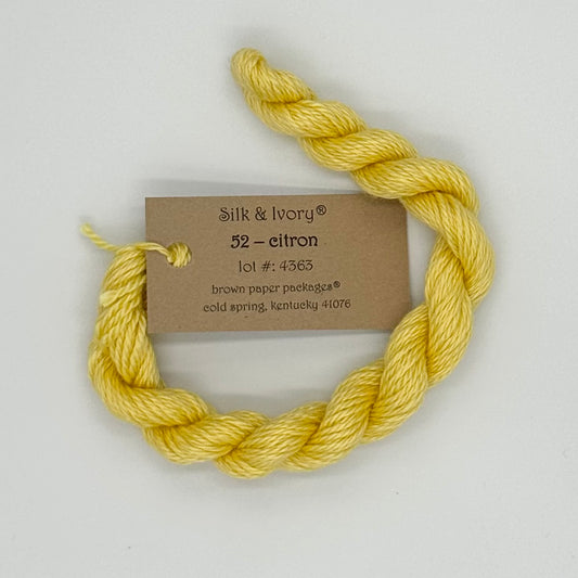 Silk & Ivory 52 Citron
