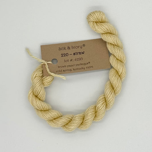 Silk & Ivory 220 Straw