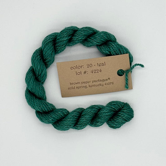 Silk & Ivory 20 Teal