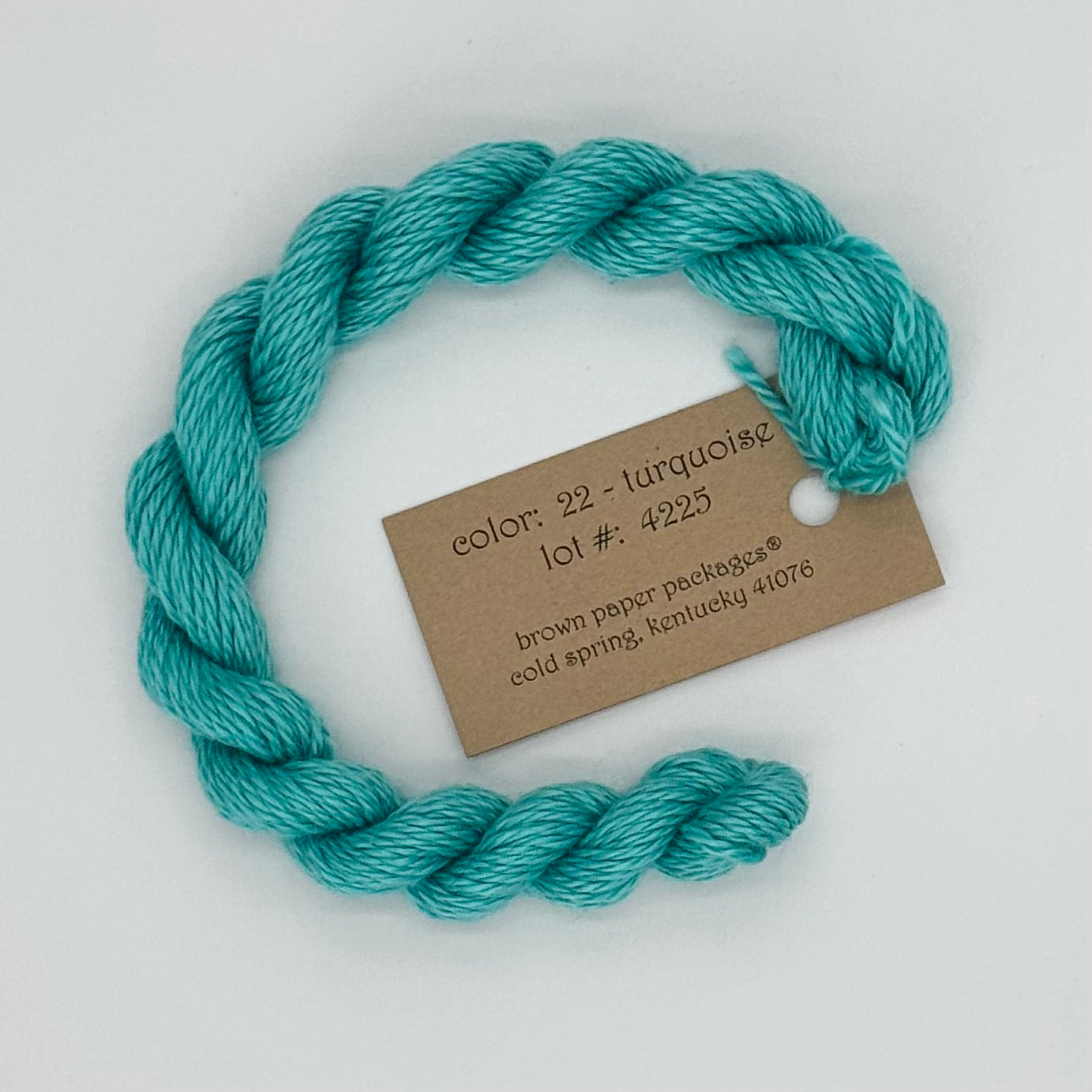 Silk & Ivory 22 Turquoise