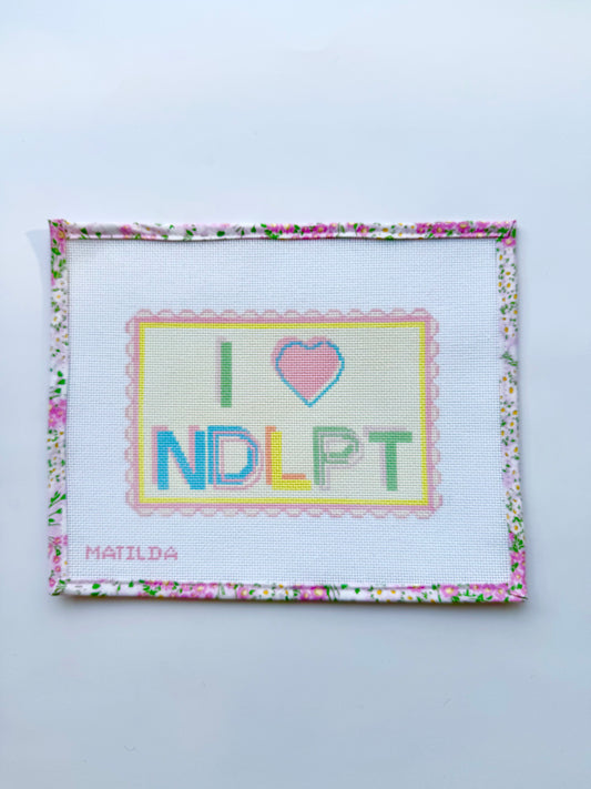 I Heart Needlepoint Needlepoint Canvas