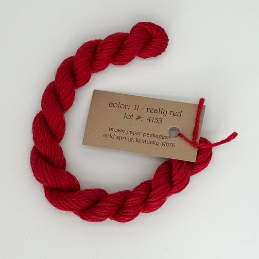 Silk & Ivory 11 Really Red