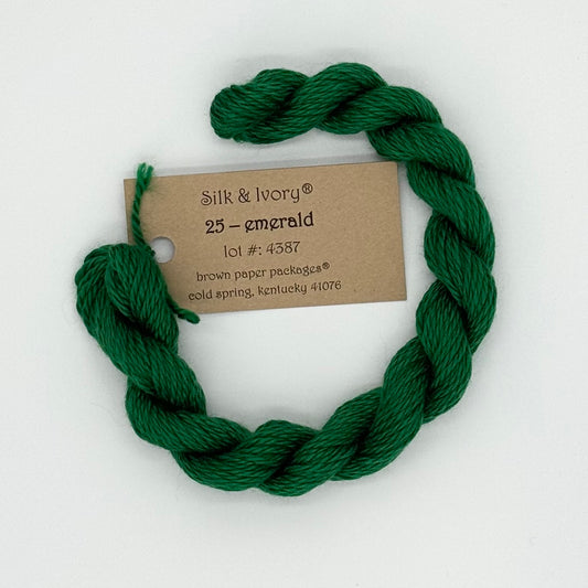 Silk & Ivory 25 Emerald