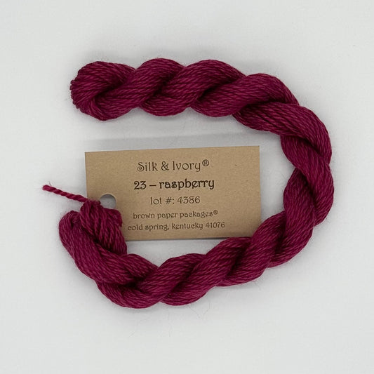 Silk & Ivory 23 Raspberry