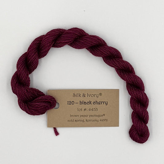 Silk & Ivory 120 Black Cherry