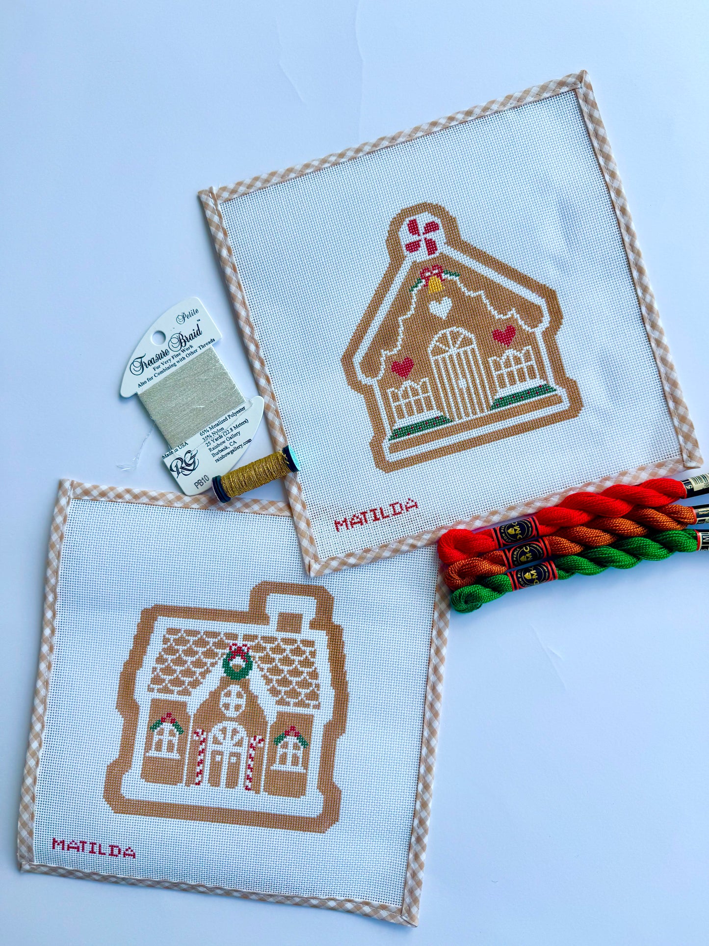 Gingerbread House with Wreath